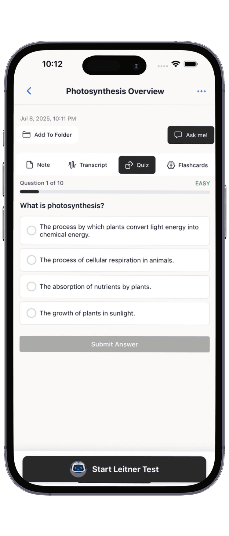 Leitner AI screenshot 5